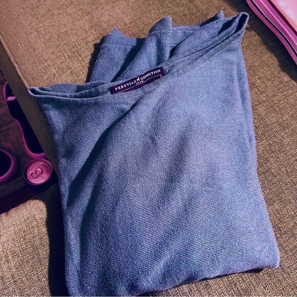 Peruvian Connection Knit Sweater Shirt - Picture 2 of 7